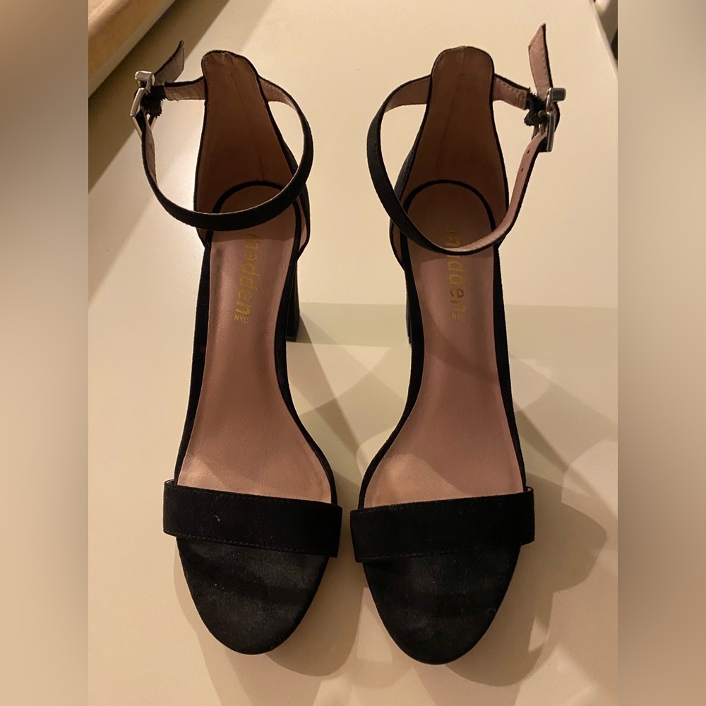 EUC Madden NYC Brigid Black Heels. Excellent condition. Worn once. Size 7.5